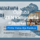 zEN kalligraafia kodulehele mall